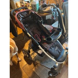 Summer infant Spectra stroller lightweight travel folding baby toddler pink gray